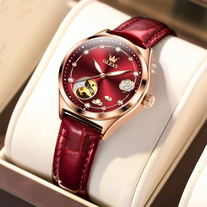 Women's Fashion Waterproof Mechanical Watch